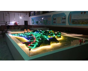 天门鄂州市太和镇乡村振兴规划展示沙盘